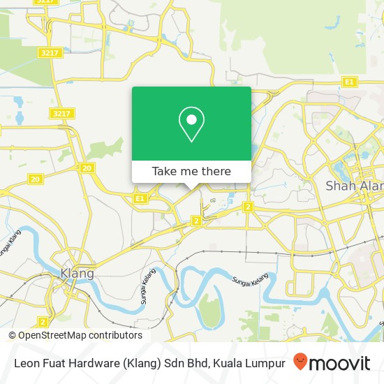 Leon Fuat Hardware (Klang) Sdn Bhd map