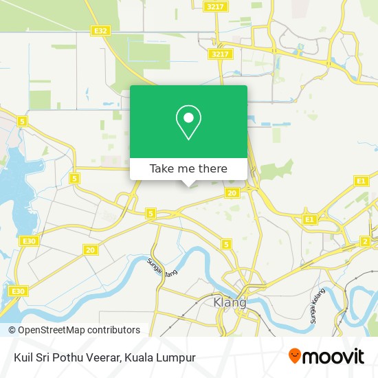 Kuil Sri Pothu Veerar map