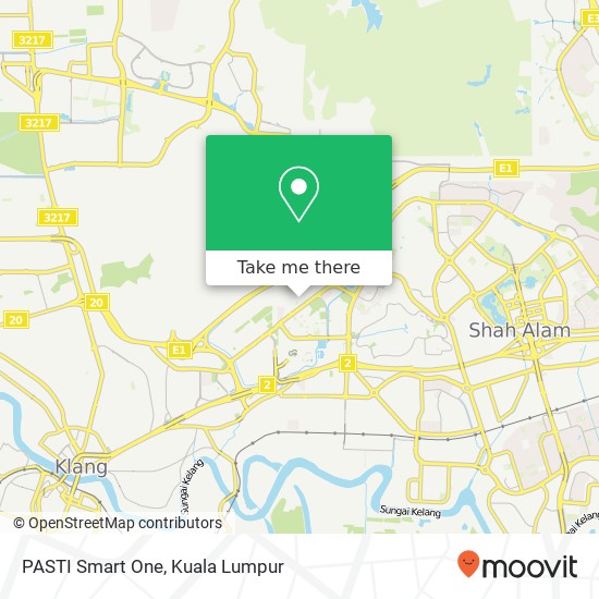 PASTI Smart One map