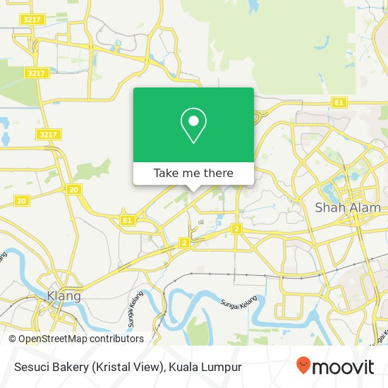 Sesuci Bakery (Kristal View) map