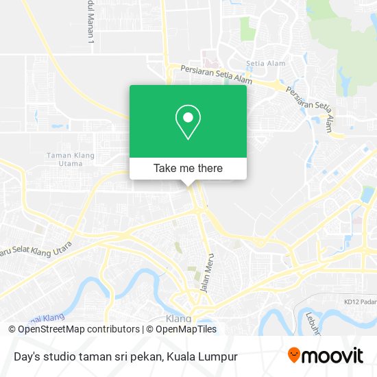 Day's studio taman sri pekan map