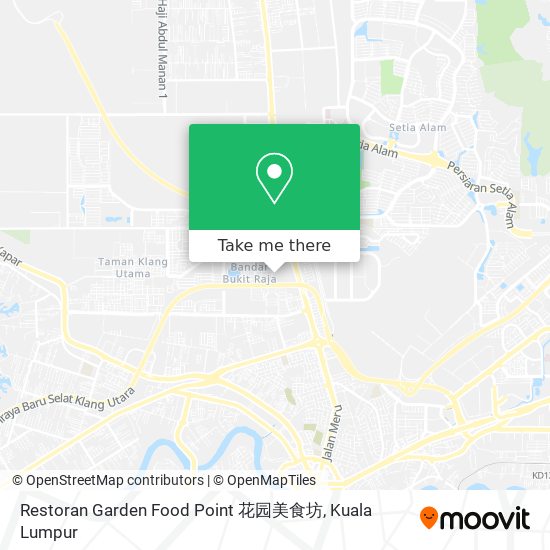 Restoran Garden Food Point 花园美食坊 map