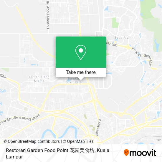 Restoran Garden Food Point 花园美食坊 map