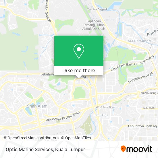 Optic Marine Services map