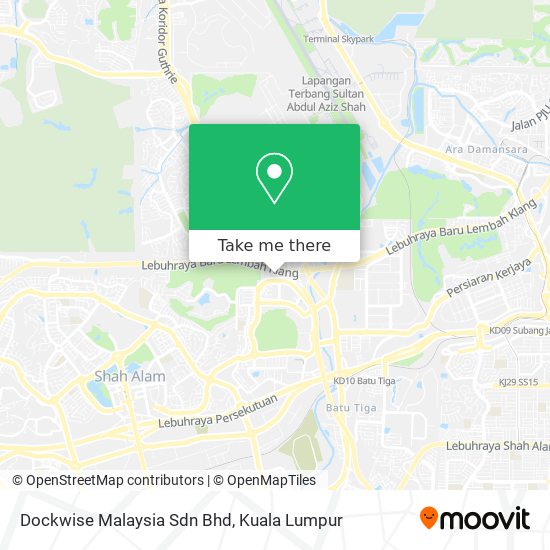 Dockwise Malaysia Sdn Bhd map