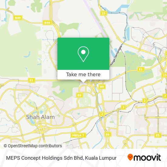 MEPS Concept Holdings Sdn Bhd map