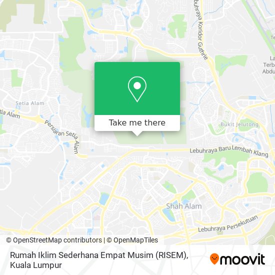 Peta Rumah Iklim Sederhana Empat Musim (RISEM)