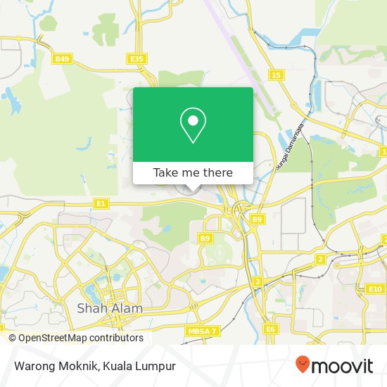 Peta Warong Moknik