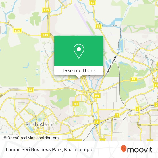 Laman Seri Business Park map