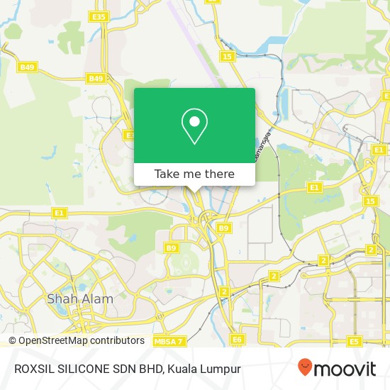 ROXSIL SILICONE SDN BHD map