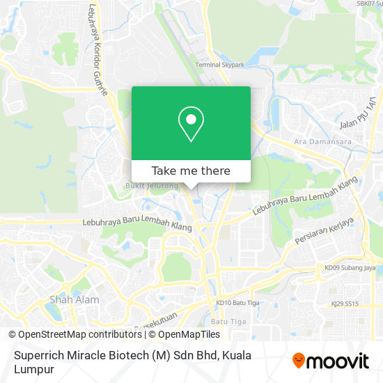 Superrich Miracle Biotech (M) Sdn Bhd map