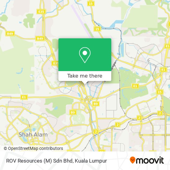 ROV Resources (M) Sdn Bhd map