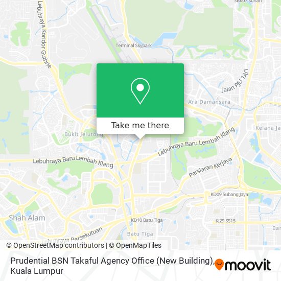 Prudential BSN Takaful Agency Office (New Building) map