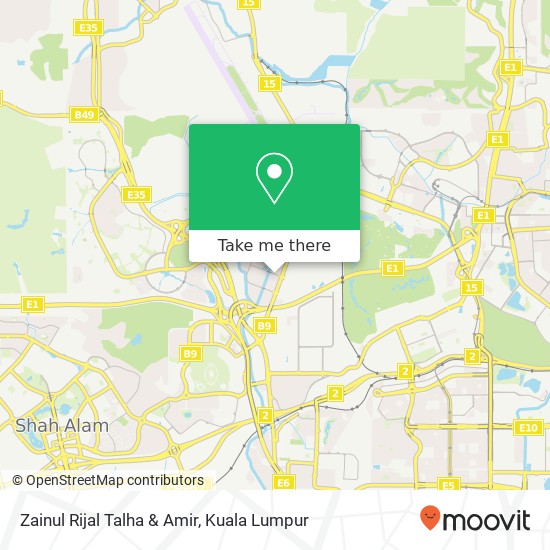 Zainul Rijal Talha & Amir map