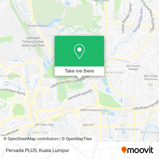 Persada PLUS map