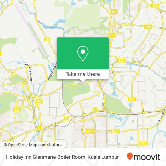 Holiday Inn Glenmarie-Boiler Room map