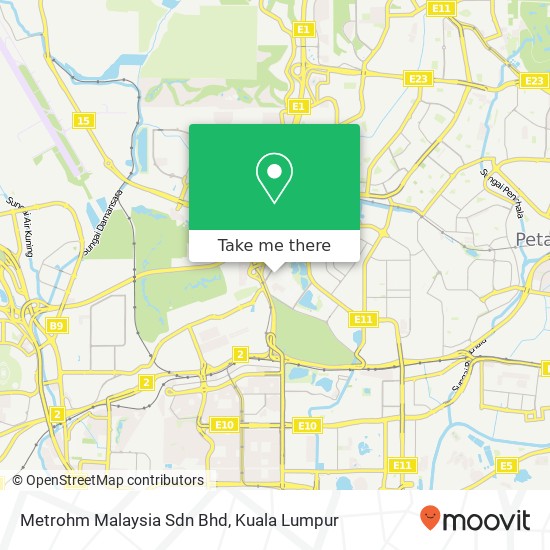 Metrohm Malaysia Sdn Bhd map