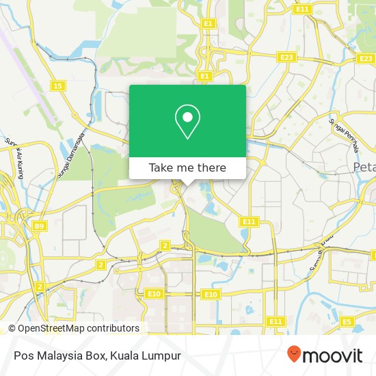 Peta Pos Malaysia Box