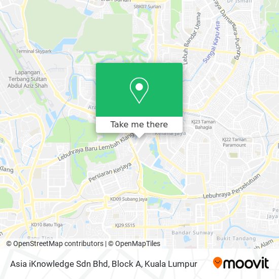 Peta Asia iKnowledge Sdn Bhd, Block A