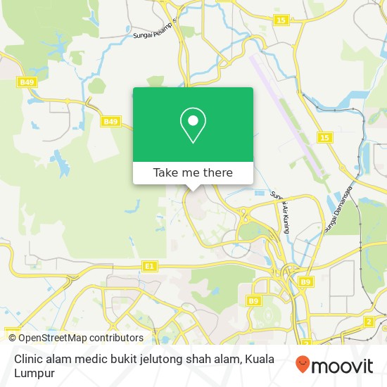 Clinic alam medic bukit jelutong shah alam map