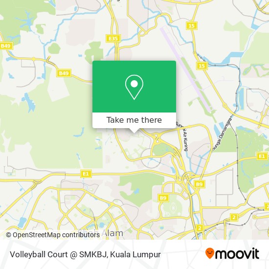 Volleyball Court @ SMKBJ map