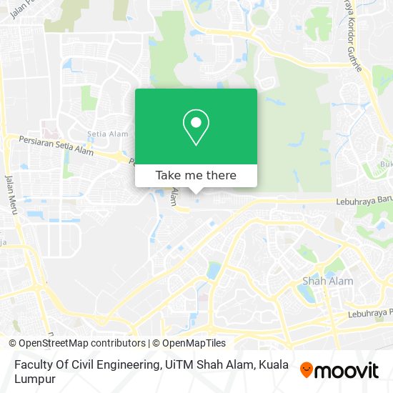 How To Get To Faculty Of Civil Engineering Uitm Shah Alam By Bus Or Mrt Lrt