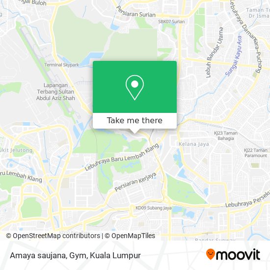 Amaya saujana, Gym map