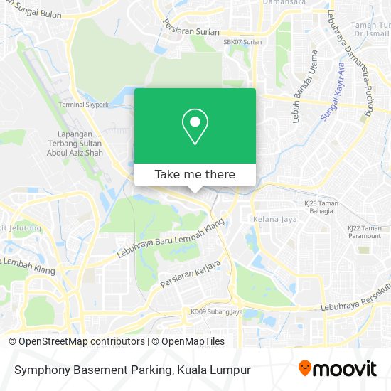 Symphony Basement Parking map