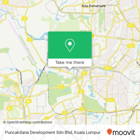 Puncakdana Development Sdn Bhd map