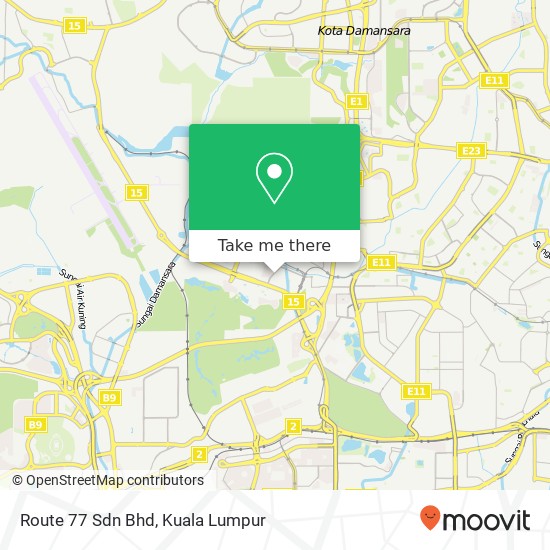 Peta Route 77 Sdn Bhd
