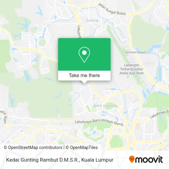 Kedai Gunting Rambut D.M.S.R. map
