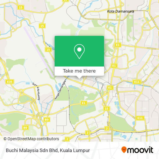 Buchi Malaysia Sdn Bhd map