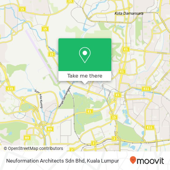 Neuformation Architects Sdn Bhd map