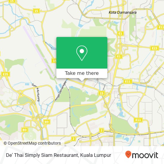 De' Thai Simply Siam Restaurant map