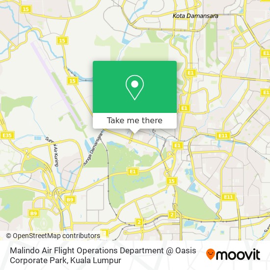 Malindo Air Flight Operations Department @ Oasis Corporate Park map