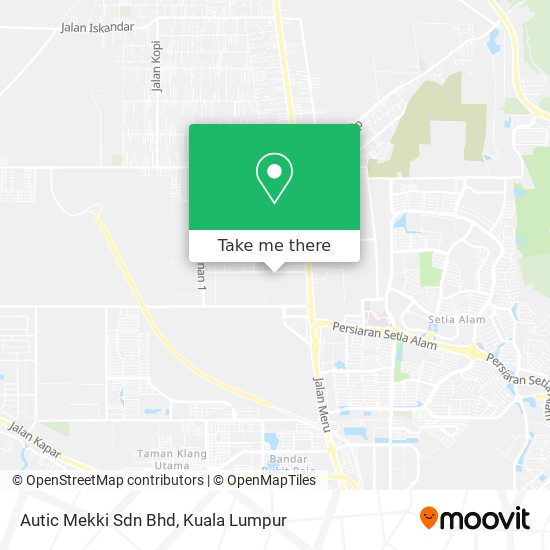 Autic Mekki Sdn Bhd map