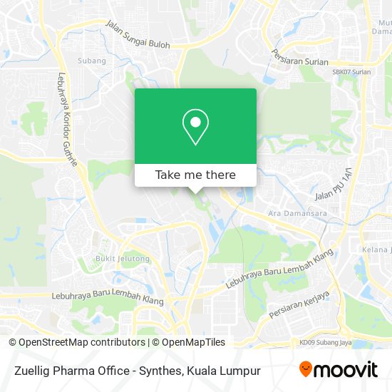 Zuellig Pharma Office - Synthes map