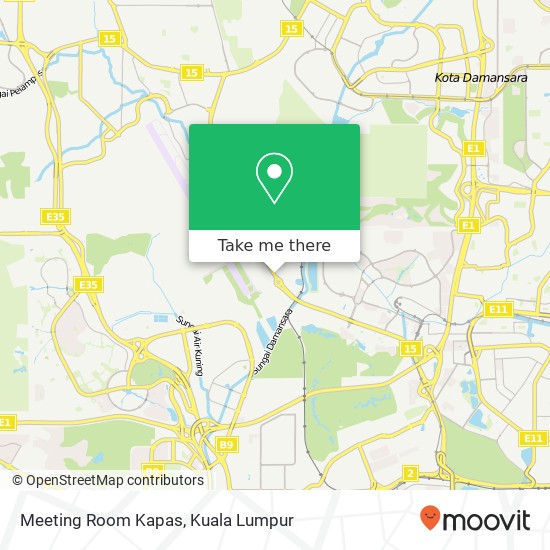 Meeting Room Kapas map