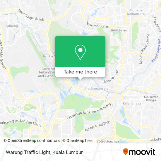 Peta Warung Traffic Light