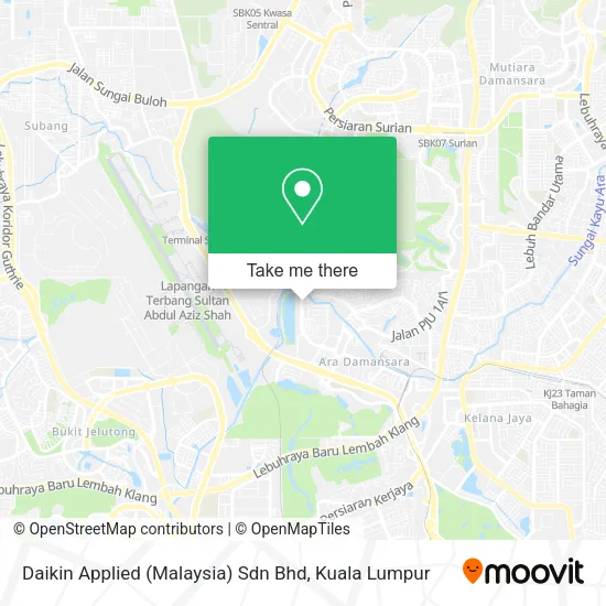 Daikin Applied (Malaysia) Sdn Bhd map