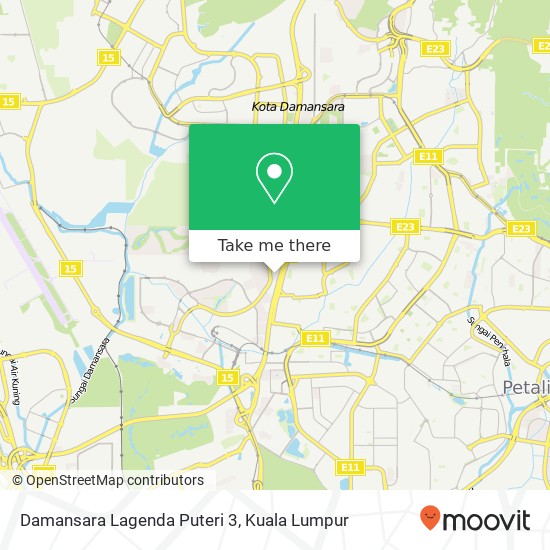 Peta Damansara Lagenda Puteri 3
