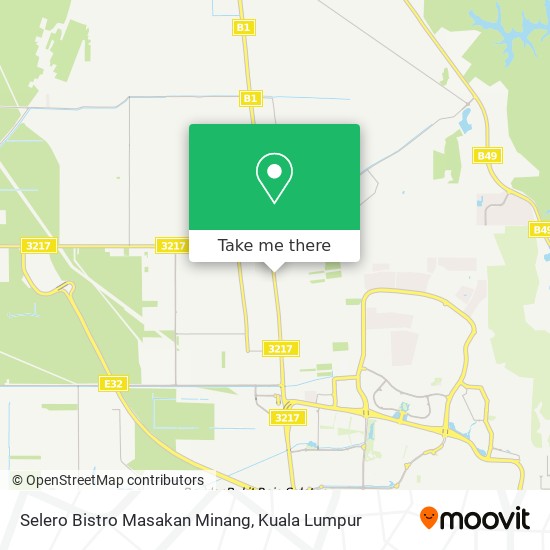 Selero Bistro Masakan Minang map