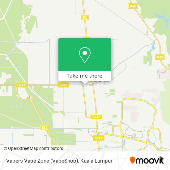 Vapers Vape Zone (VapeShop) map