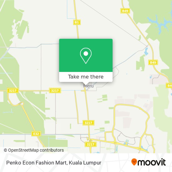 Penko Econ Fashion Mart map