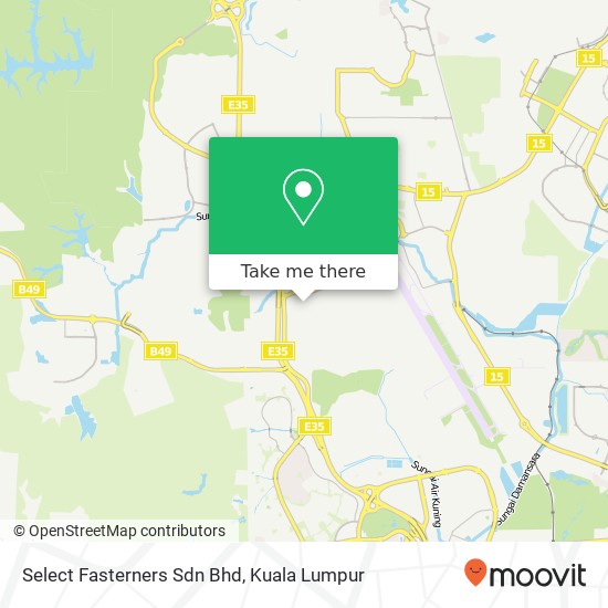 Select Fasterners Sdn Bhd map