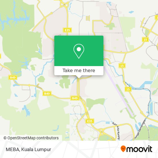 MEBA map