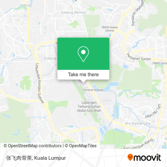 张飞肉骨茶 map