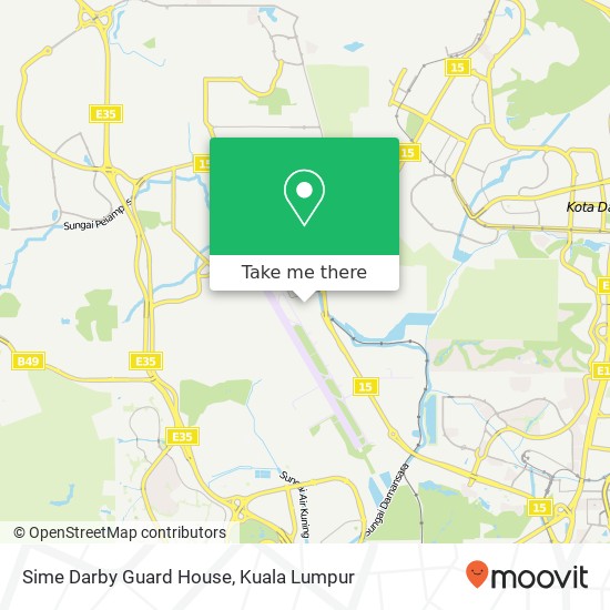 Sime Darby Guard House map