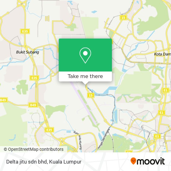 Delta jitu sdn bhd map