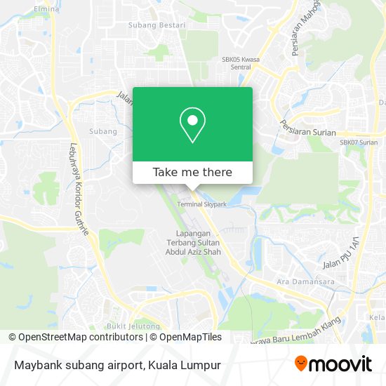 Peta Maybank subang airport